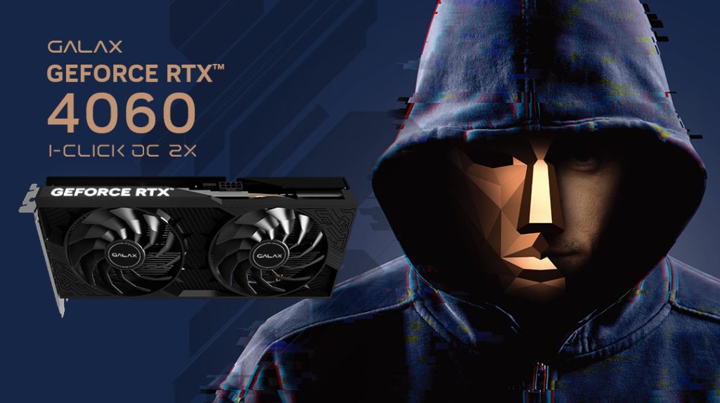 GALAX GeForce RTX 4060 1-Click OC 2X V3 8GB Ekran Kartı h1