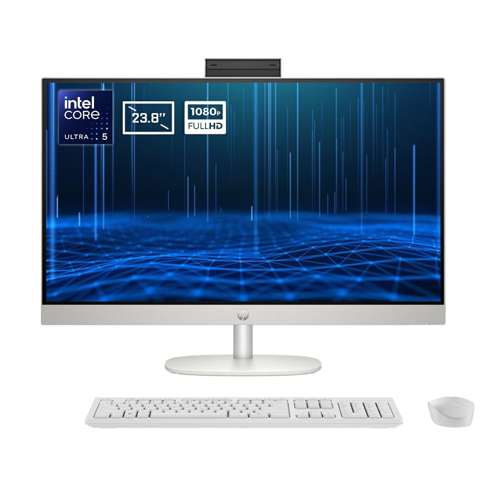 Hp 24 Cr1021nt B05rsea Intel Core Ultra 5 125u 16gb Ddr5 512gb Ssd 23 8 Inc Full Hd Freedos Beyaz All In One Bilgisayar Yh1