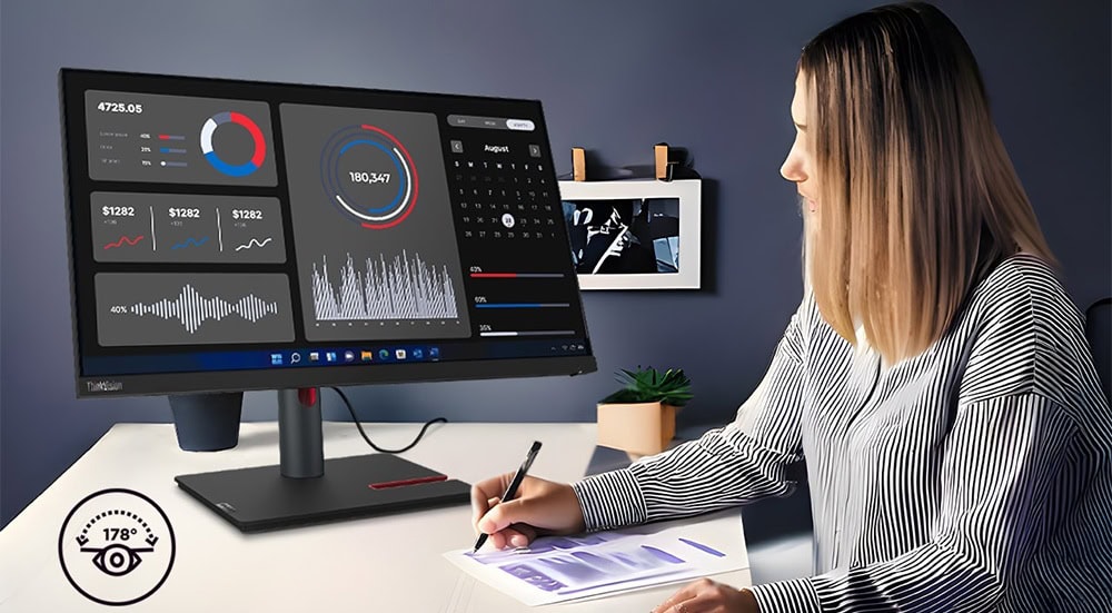 Lenovo Thinkvision P24h 30 Monitör H3