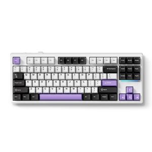 Mchose K87 80 Rgb Kablosuz Hotswap Mor Mekanik Gaming Klavye Mc K87 13 1