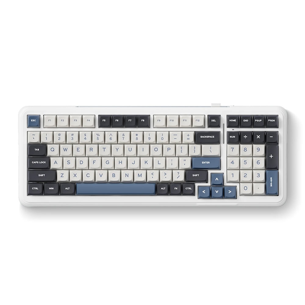 Mchose K99 98 Rgb Kablosuz Hotswap Navy Blue Mekanik Gaming Klavye Mc K99 3a 1