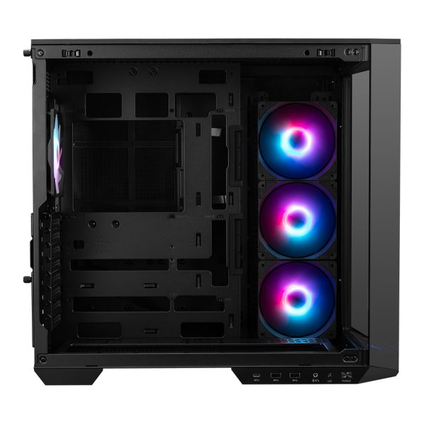 Msi Mag Pano 100r Pz Argb Panaromik Temperli Cam Usb 5 0 Atx Mid Tower Siyah Gaming Kasa 6