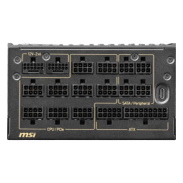 Msi Meg Ai1600t Pcie5 1600w 80 Titanium Pcie 5 1 Full Moduler Atx 3 1 Guc Kaynagi 10