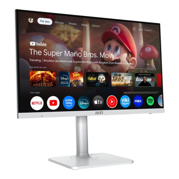 Msi Modern Md272upsw 27 Inç 60hz 4ms 4k Uhd Adaptive Sync Ips Beyaz Pivot Monitör 3