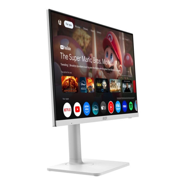 Msi Modern Md272upsw 27 Inç 60hz 4ms 4k Uhd Adaptive Sync Ips Beyaz Pivot Monitör 4