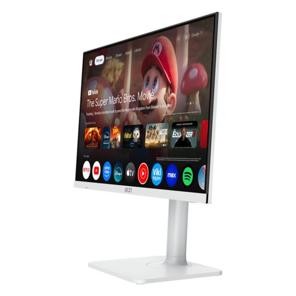 Msi Modern Md272upsw 27 Inç 60hz 4ms 4k Uhd Adaptive Sync Ips Beyaz Pivot Monitör 5