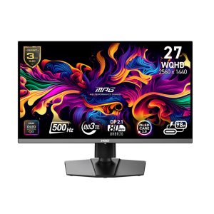 Msi Mpg 272qr Qd Oled X50 27 Inc 500hz 0 03ms Qhd Qd Oled Gaming Monitor 1