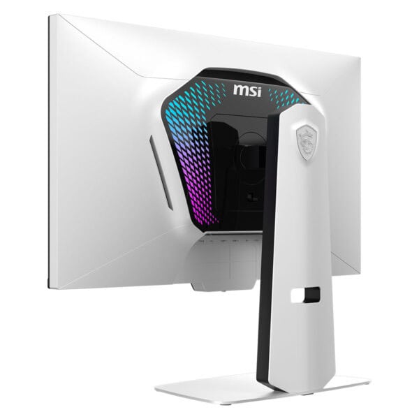 Yüksek performanslı gaming monitörü, MSI logosu ve renkli LED aydınlatma ile şık tasarım. Oyun deneyimini geliştiren gelişmiş ekran teknolojisi ve ergonomik stand özellikleri sunar.