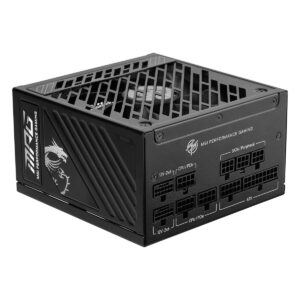 Msi Mpg A1250gs Pcie5 1250w 80+ Gold Pcie 5.1 Full Modüler Atx 3.1 Güç Kaynağı 1