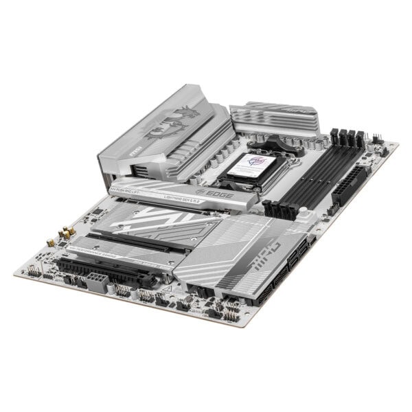 MSI MPG B850 EDGE TI WIFI 8400MHz (OC) DDR5 Soket AM5 M.2 HDMI ATX Anakart - Görsel 5