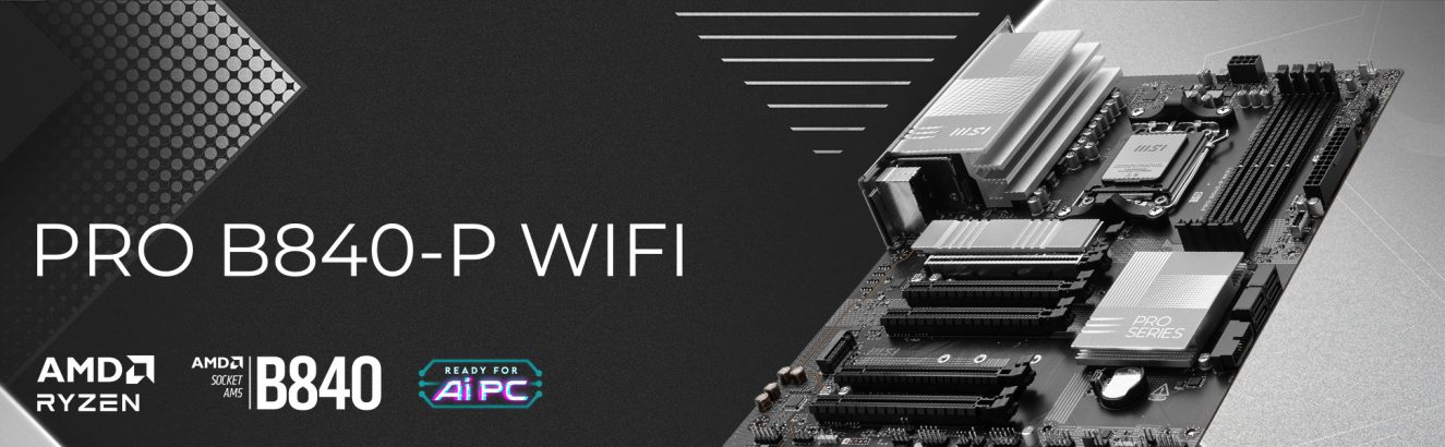 MSI PRO B840-P WIFI Anakart h1