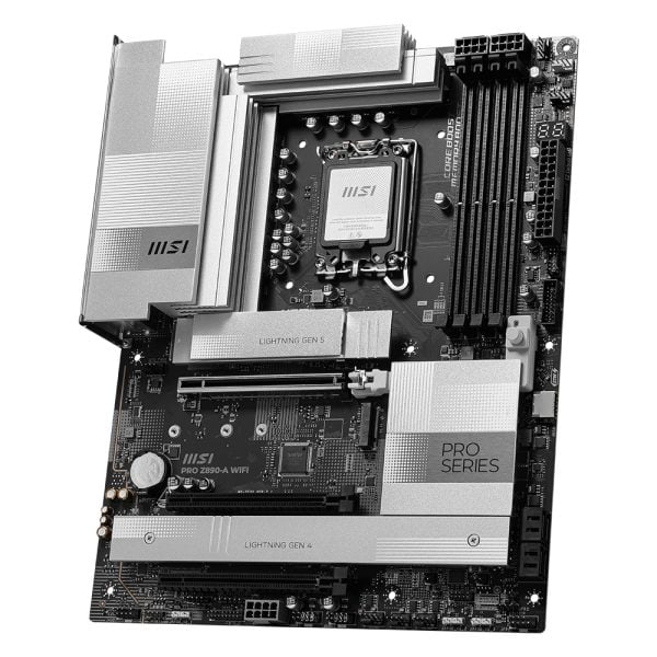 Msi Pro Z890 A Wifi 9200mhz Oc Ddr5 Lga1851 M 2 Hdmi Dp Atx Anakart 3