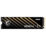 Msi Spatium M461 2tb Nvme Pcie Gen4 X4 Okuma 5000mb Yazma 4200mb M 2 Ssd 1