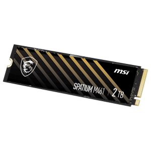 Msi Spatium M461 2tb Nvme Pcie Gen4 X4 Okuma 5000mb Yazma 4200mb M 2 Ssd 2
