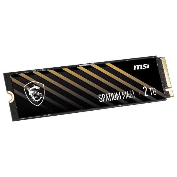 Msi Spatium M461 2tb Nvme Pcie Gen4 X4 Okuma 5000mb Yazma 4200mb M 2 Ssd 3
