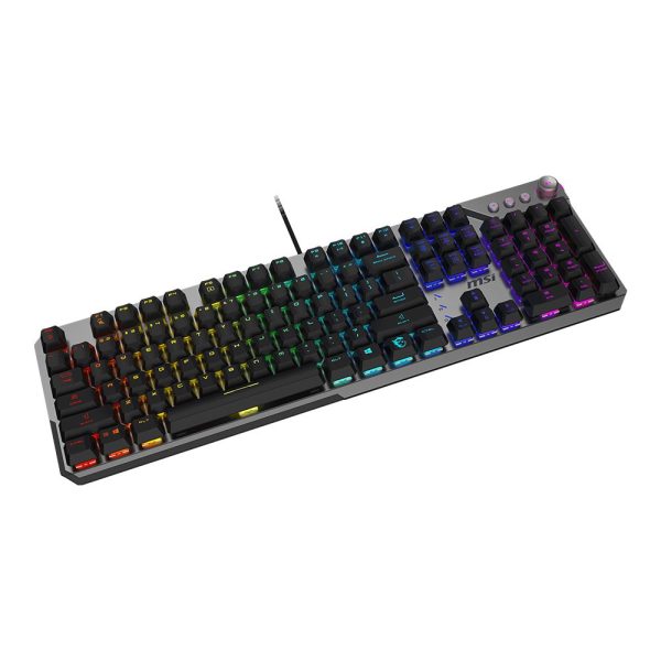 Msi Strike 600 Kailh Midnight Pro Silent Tactile Switch Rgb Hotswap Mekanik Gaming Klavye 4