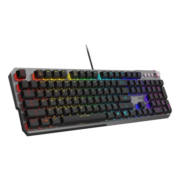 Msi Strike 600 Kailh Midnight Pro Silent Tactile Switch Rgb Hotswap Mekanik Gaming Klavye 6