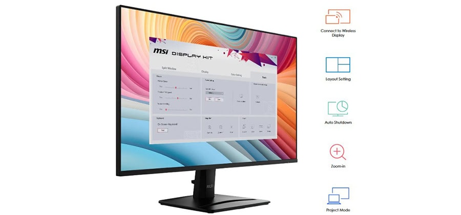 MSI PRO MP242A E2 Monitör h14