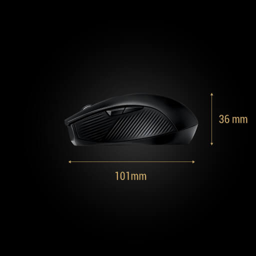 ASUS ROG Strix Carry Kablosuz Gaming Mouse (90MP01B0-B0UA00) yh3