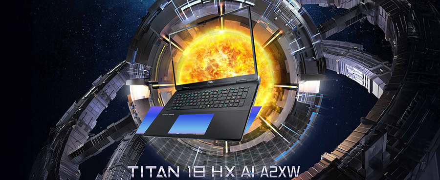 MSI TITAN 18 HX AI A2XWJG-217TR Gaming Laptop H2