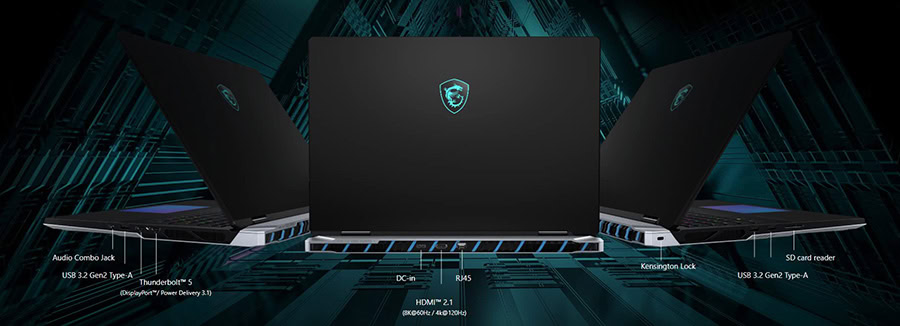 MSI TITAN 18 HX AI A2XWJG-217TR Gaming Laptop H24