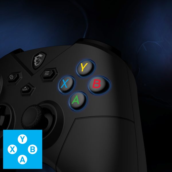 MSI FORCE GC300 WIRELESS Gamepad H9
