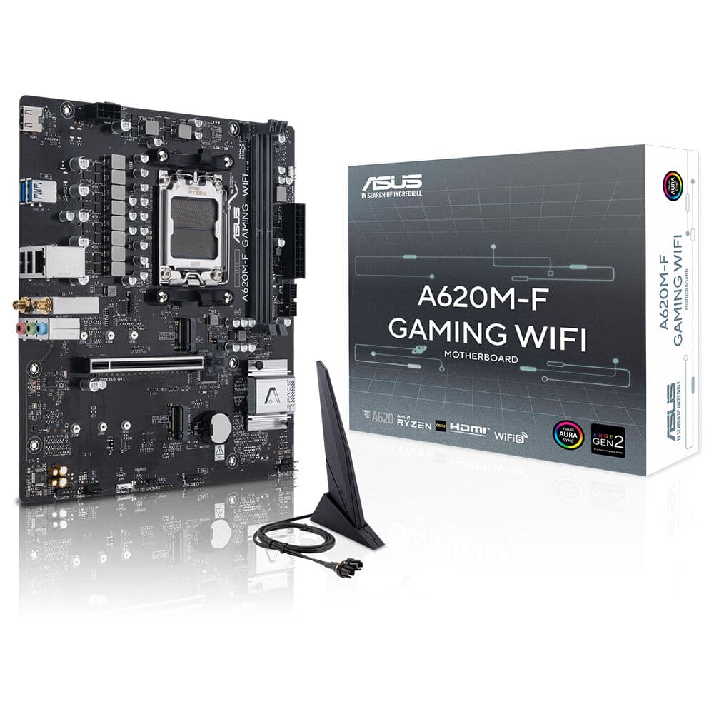 Asus A620m F Gaming Wifi 8000mhz Oc Ddr5 Soket Am5 M 2 Hdmi Matx Anakart 1