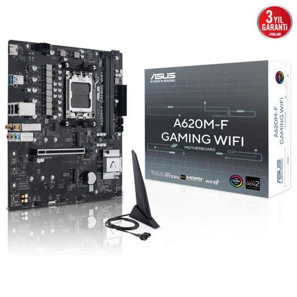 Asus A620m F Gaming Wifi 8000mhz Oc Ddr5 Soket Am5 M 2 Hdmi Matx Anakart 2
