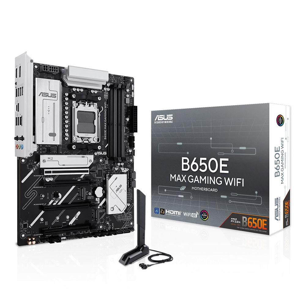 Asus B650e Max Gaming Wifi 8000mhz Oc Ddr5 Soket Am5 M 2 Hdmi Dp Atx Anakart 1