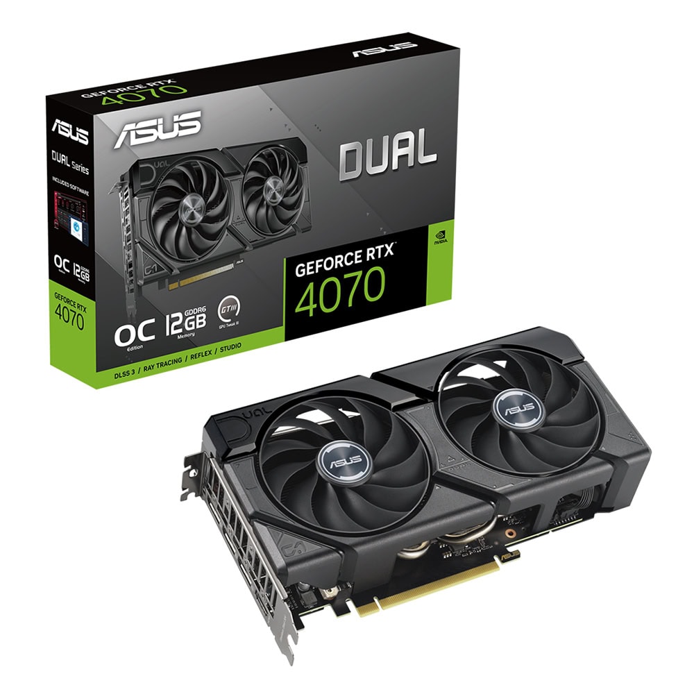 Asus Dual Geforce Rtx 4070 Evo Oc 12gb Gddr6 192 Bit Dlss 3 Ekran Karti 1