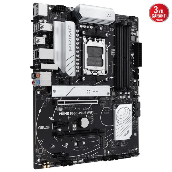 Asus Prime B650 Plus Wifi 7600mhz Oc Ddr5 Soket Am5 M 2 Hdmi Dp Atx Anakart 4