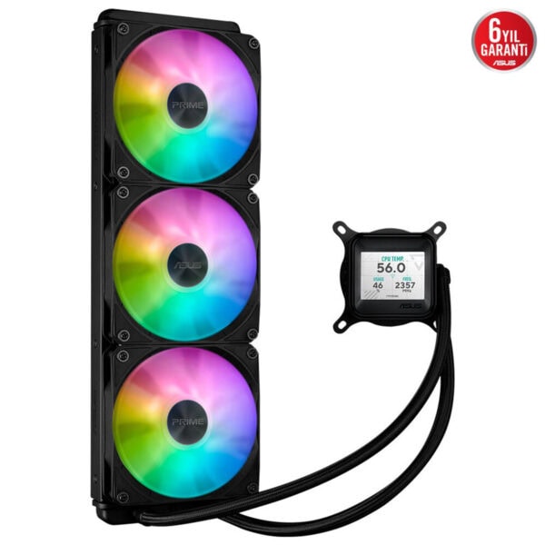 Asus Prime Lc 360 Argb Lcd 360mm Intel Amd Uyumlu İşlemci Sıvı Soğutucu 5