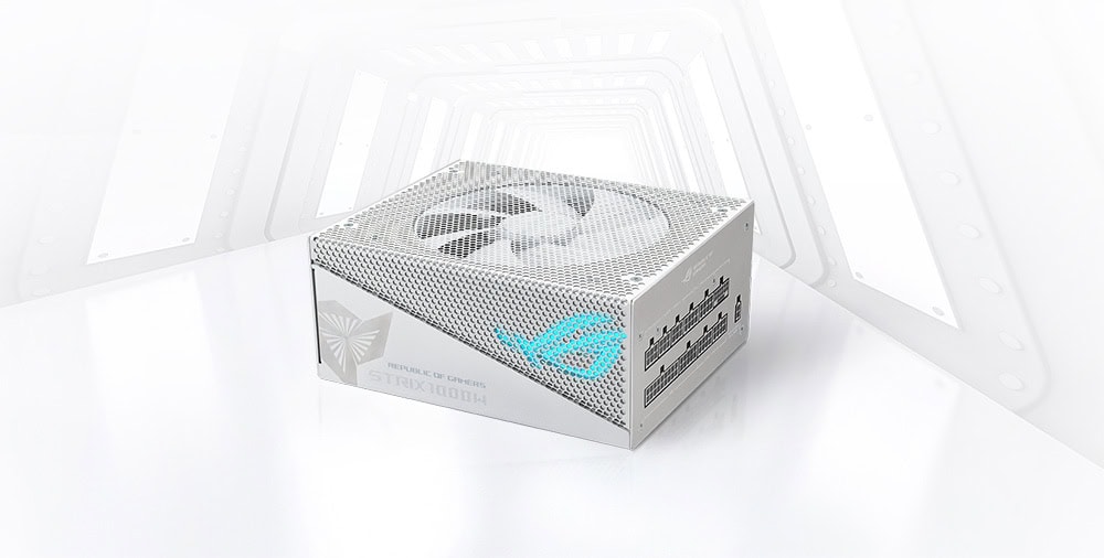 ROG STRIX 1000W Gold Aura White Edition ROG STRIX 1000W Gold Aura White Edition