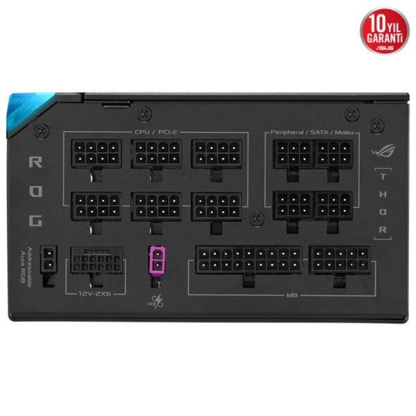 Asus Rog Thor 1200w Platinum Iii 80+ Platinum Pcie 5.1 Full Modüler Atx 3.1 Güç Kaynağı 11