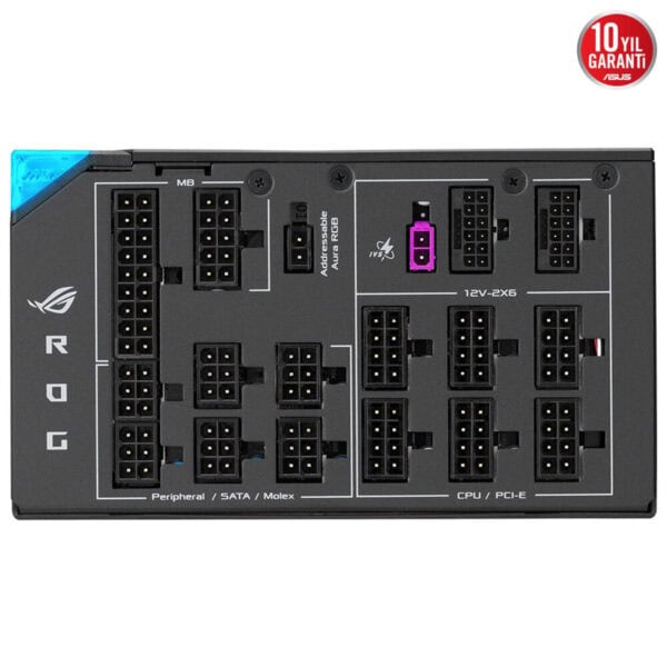 Asus Rog Thor 1600w Titanium Iii 80 Plus Titanyum Pcie 5.1 Full Modüler Atx 3.1 Güç Kaynağı 11