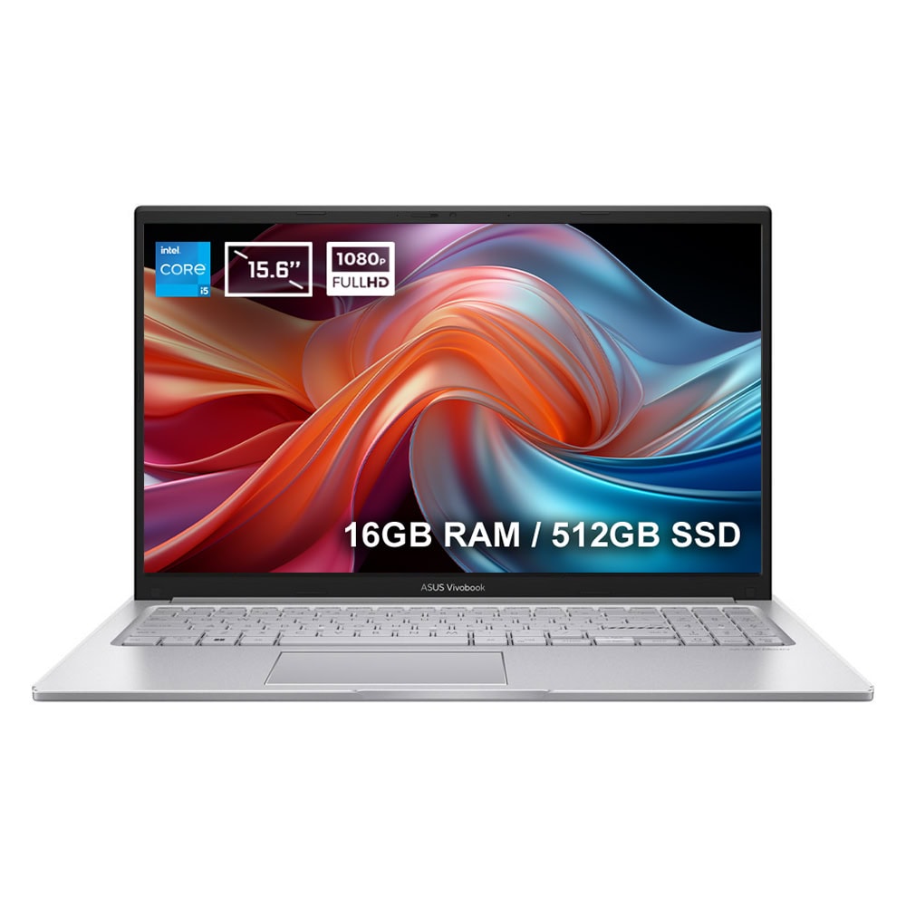 Asus Vivobook X1504va Nj1423v1 Intel Core I5 1355u 16gb Ddr4 512gb Ssd 15 6 Inc 60hz Full Hd Freedos Laptop 1