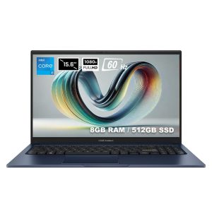 Asus Vivobook X1504va Nj2405 Intel Core I5 1334u 8gb Ddr4 512gb Ssd 15 6 Inc Full Hd 60hz Freedos Laptop Y1
