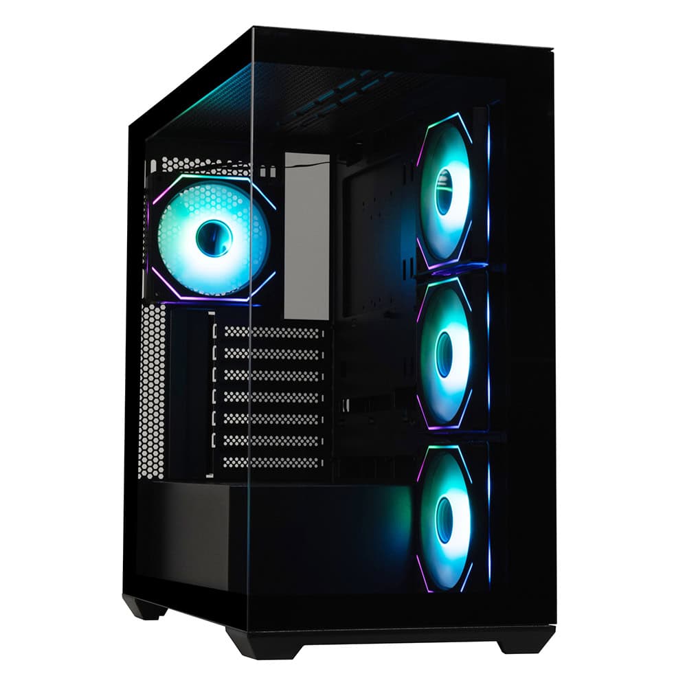 Bitfenix Ceto Argb Mesh Temperli Cam Usb 3 0 Mid Tower Atx 750w 80 Bronze Gaming Kasa 1