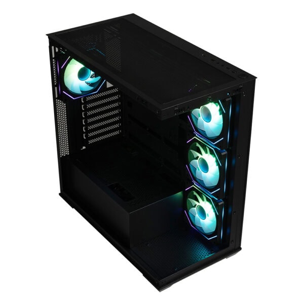 Bitfenix Ceto Argb Mesh Temperli Cam Usb 3 0 Mid Tower Atx 750w 80 Bronze Gaming Kasa 2