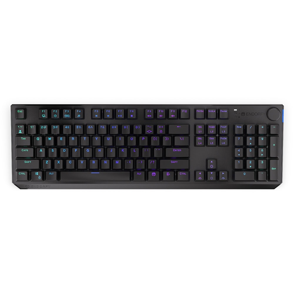 Endorfy Thock Wireless Kailh Red Switch Rgb Ingilizce Kablosuz Hotswap Mekanik Gaming Klavye Ey5a079 1