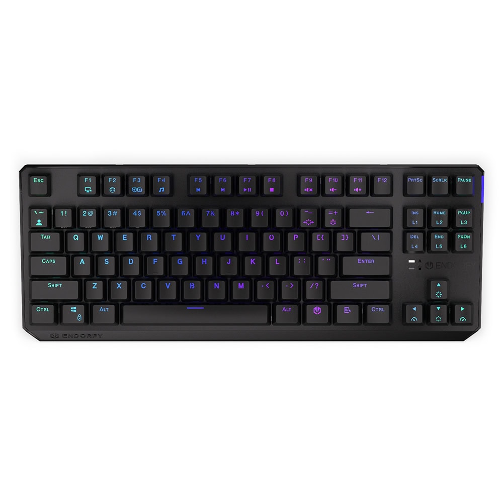 Endorfy Thock Wireless Tkl Kailh Black Switch Rgb Ingilizce Kablosuz Hotswap Mekanik Gaming Klavye Ey5a081 1