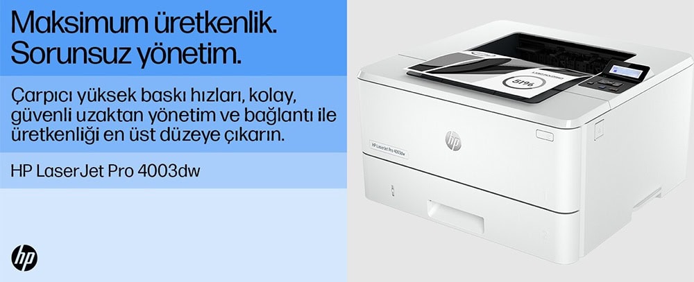 Hp Laserjet Pro 4003dw Yazıcı H1