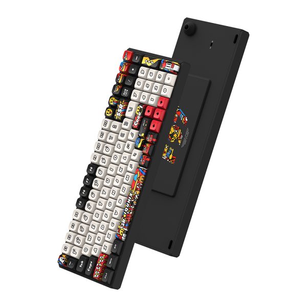Iqunix F97 Graffiti Diary Slate Rgb Kablosuz Hotswap Mekanik Gaming Klavye Y7