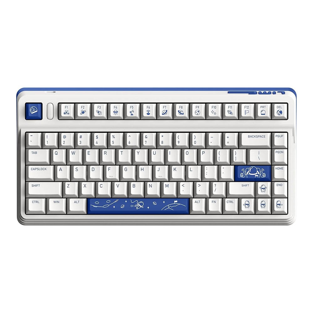 Iqunix L80 Cosmic Traveller 80 Rgb Kablosuz Hotswap Mekanik Gaming Klavye 1