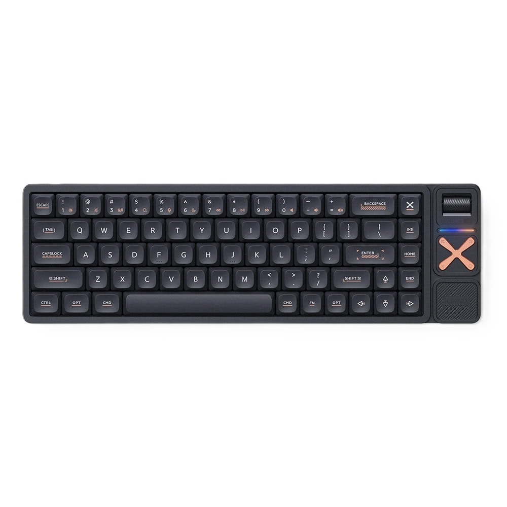Iqunix Magi65 Pro Shadow Black 65 Rgb Kablosuz Hotswap Mekanik Gaming Klavye 1