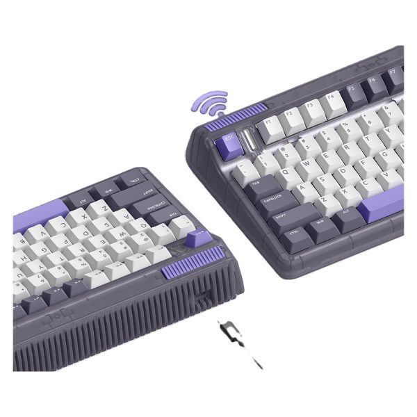 Iqunix Og80 Lavandin Rgb Kablosuz Hotswap Mekanik Gaming Klavye 6