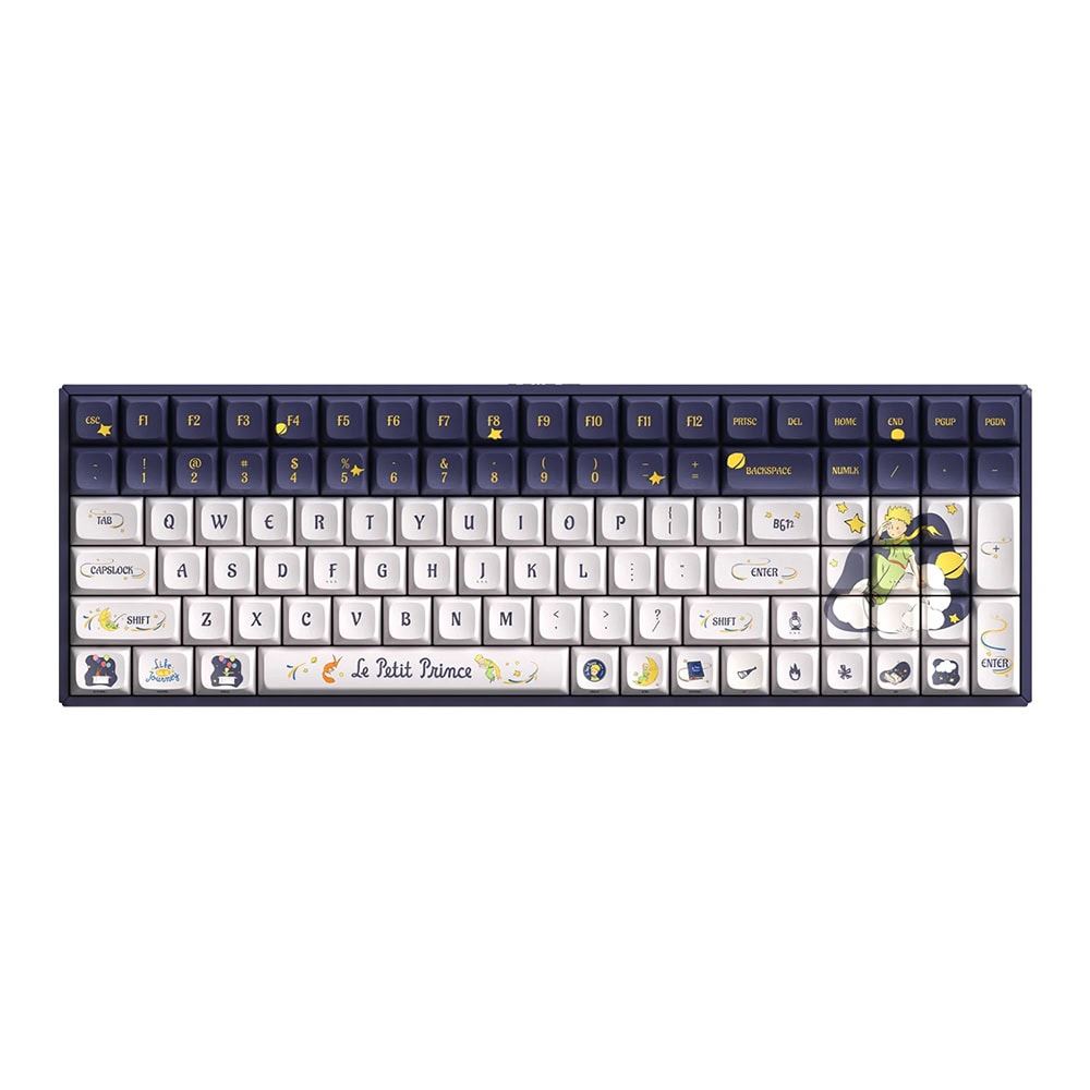 Iqunix X Little Prince F97 Starry Tryst 96 Rgb Kablosuz Hotswap Mekanik Gaming Klavye 1
