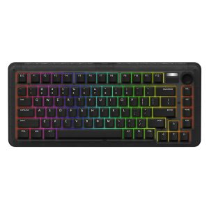 Iqunix Zx75 Dark Side U Rgb Kablosuz Hotswap Mekanik Gaming Klavye Yy1