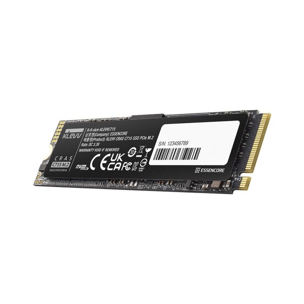 Klevv Cras C715 512gb Nvme Pcie Gen3 X4 Okuma 3200mb Yazma 2000mb M 2 Ssd K512gm2sp0 C7t 2 Yil Birebir Degisim Garantili 2