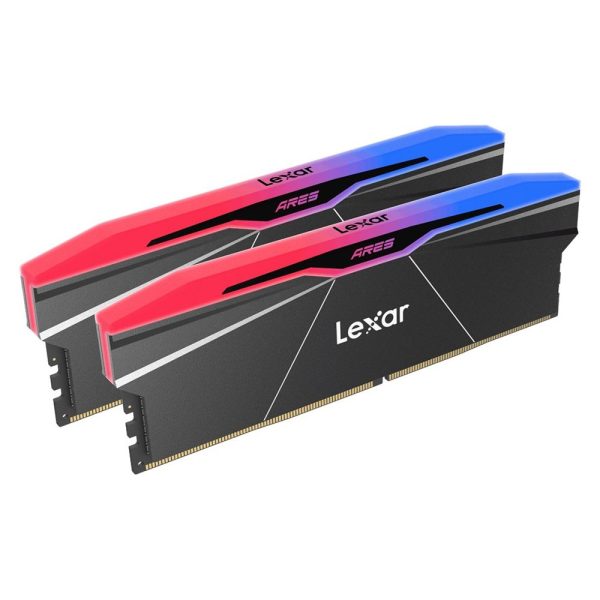 Lexar Ares 2nd Gen Rgb 32gb 2x16gb 6000mhz Cl28 Intel Xmp 3 0 Ddr5 Heatsink Ram Ld5u16g60c28br Rgd F3